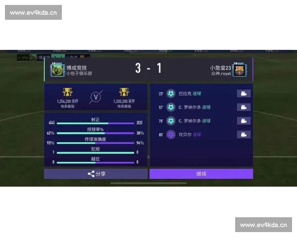 体球足球比分即时更新分析 足球赛事实时战况一手掌握